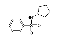 Benzenesulfonamide, N-1-pyrrolidinyl- (7CI)结构式