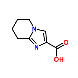 5,6,7,8-Tetrahydroimidazo[1,2-a]pyridine-2-carboxylic acid structure