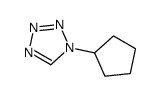 1-cyclopentyltetrazole Structure