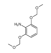 2,6-bis(methoxymethoxy)aniline Structure