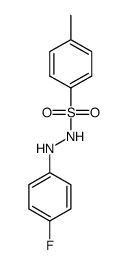 N'-(4-fluorophenyl)-4-methylbenzenesulfonohydrazide结构式