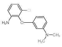 N-[3-(2-Amino-6-chlorophenoxy)phenyl]-N,N-dimethylamine Structure