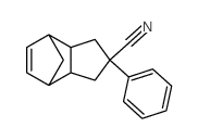 2-phenyl-2,3,3a,4,7,7a-hexahydro-1h-4,7-methanoindene-2-carbonitrile Structure