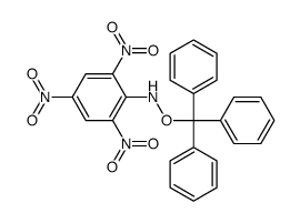 2,4,6-trinitro-N-trityloxyaniline Structure