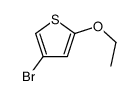 4-bromo-2-ethoxythiophene结构式