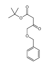 3-OXO-4-(PHENYLMETHOXY)-BUTANOIC ACID 1,1-DIMETHYLETHYL ESTER Structure