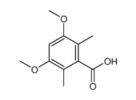 3,5-dimethoxy-2,6-dimethylbenzoic acid结构式