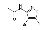 Acetamide, N-(4-bromo-5-methyl-3-isoxazolyl)结构式