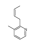 2-but-2-enyl-3-methylpyridine结构式