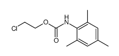 mesityl-carbamic acid-(2-chloro-ethyl ester)结构式