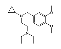 N-Cyclopropyl-N-(3,4-dimethoxy-benzyl)-N',N'-diethyl-ethane-1,2-diamine Structure