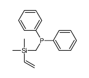 [ethenyl(dimethyl)silyl]methyl-diphenylphosphane Structure
