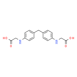 4,4'-Bis(α-carboxymethylamino)diphenylmethane结构式