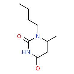 1-Butyl-6-methyluracil结构式