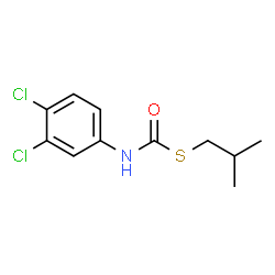 S-Isobutyl (3,4-dichlorophenyl)carbamothioate structure