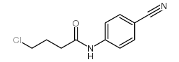 4-Chloro-N-(4-cyanophenyl)butanamide Structure