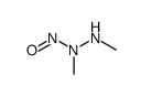nitrosodimethylhydrazine Structure