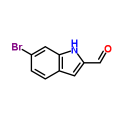 6-Bromo-1H-indole-2-carbaldehyde structure