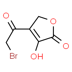 2,3-Furandione, 4-(2-bromo-1-hydroxyethylidene)dihydro- (6CI,9CI)结构式
