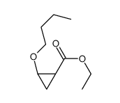 ethyl (1R,2R)-2-butoxycyclopropane-1-carboxylate Structure