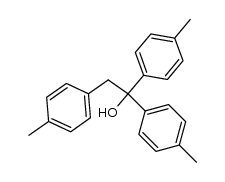 1,1,2-tri-p-tolyl-ethanol结构式
