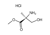 H-2-Me-Ser-OMe.HCl Structure