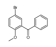 (5-bromo-2-methoxy-phenyl)-phenyl-methanone Structure