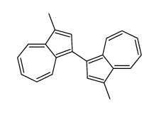 1-methyl-3-(3-methylazulen-1-yl)azulene Structure