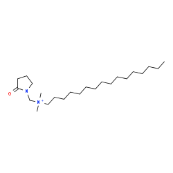 Cetyl pyrrolidonylmethyl dimonium chloride结构式