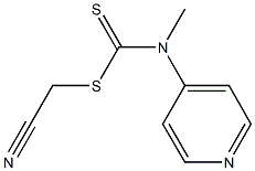 Cyanomethyl methyl(4-pyridyl)carbamodithioate picture