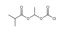 1-[(chlorocarbonyl)oxy]ethyl 2-methylpropionate结构式