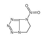 4-NITRO-5,6-DIHYDRO-4H-IMIDAZO[1,2-D]TETRAZOLE Structure