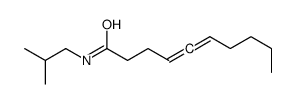 N-(2-Methylpropyl)-4,5-decadienamide结构式