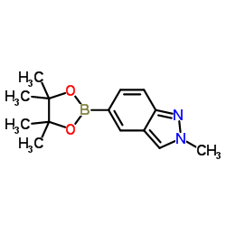 2-METHYL-5-(4,4,5,5-TETRAMETHYL-1,3,2-DIOXABOROLAN-2-YL)-2H-INDAZOLE picture