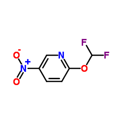 2-(二氟甲氧基)-5-硝基吡啶结构式