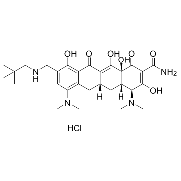 Omadacycline hydrochloride Structure