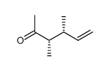 5-Hexen-2-one, 3,4-dimethyl-, (R*,S*)- (9CI) structure