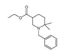 ethyl 1-benzyl-6,6-dimethylpiperidine-3-carboxylate Structure