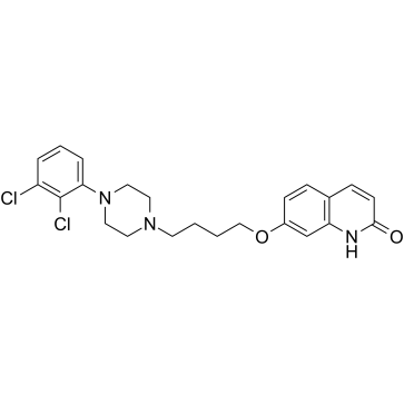 7-(4-(4-(2,3-Dichlorophenyl)piperazin-1-yl)butoxy)quinolin-2(1H)-one structure