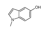 1-Methyl-1H-indol-5-ol structure