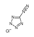 2H-tetrazole-5-diazonium,chloride结构式