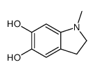 1-methyl-2,3-dihydroindole-5,6-diol Structure