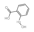 2-(羟基汞基)苯甲酸结构式