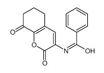 N-(2,8-dioxo-6,7-dihydro-5H-chromen-3-yl)benzamide Structure