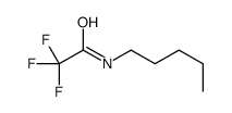 2,2,2-trifluoro-N-pentylacetamide结构式