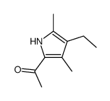 Ethanone, 1-(4-ethyl-3,5-dimethyl-1H-pyrrol-2-yl)- (9CI) picture