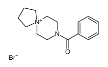 8-aza-5-azoniaspiro[4.5]decan-8-yl(phenyl)methanone,bromide Structure