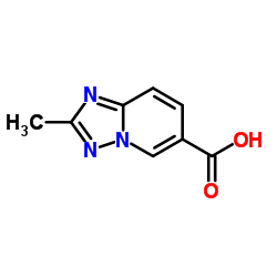 2-甲基-[1, 2, 4]三唑并[1, 5-a]吡啶-6-羧酸结构式