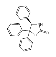 (R)-4,5,5-三苯基-2-噁唑烷酮结构式