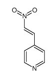 Pyridine, 4-(2-nitroethenyl)- (9CI)结构式